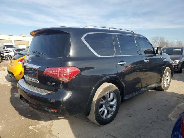 JN8AZ2NC2E9351153 - 2014 INFINITI QX80 BLACK photo 3