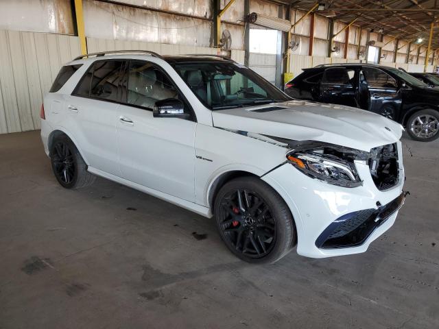 4JGDA7FBXHA841535 - 2017 MERCEDES-BENZ GLE 63 AMG-S 4MATIC WHITE photo 4