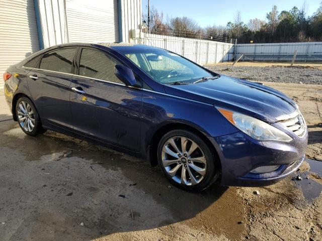 5NPEC4AC3DH575070 - 2013 HYUNDAI SONATA SE BLUE photo 4