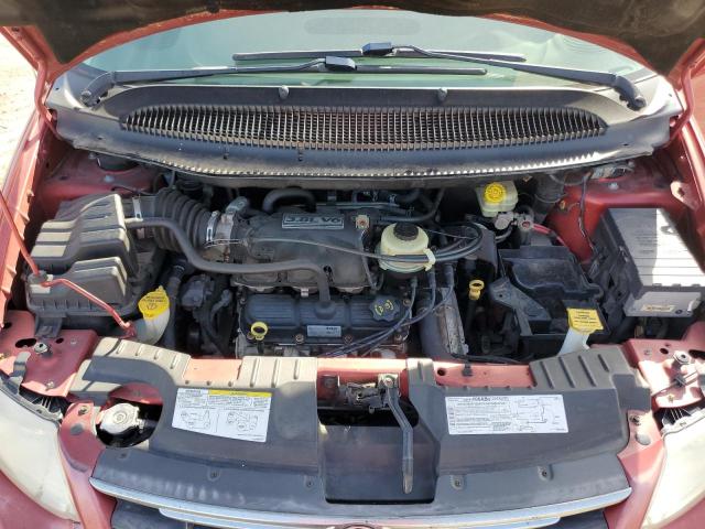 2C4GP54L05R191041 - 2005 CHRYSLER TOWN & COU TOURING RED photo 12