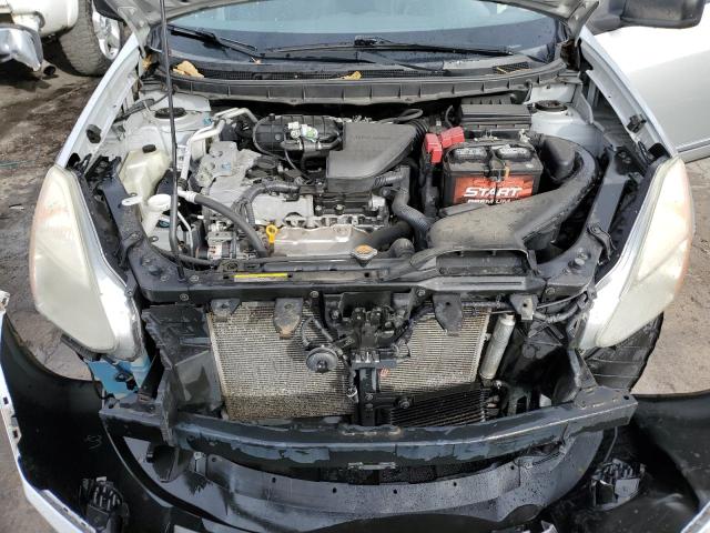 JN8AS5MV8AW147364 - 2010 NISSAN ROGUE S SILVER photo 12