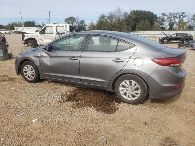 5NPD74LF3JH343586 - 2018 HYUNDAI ELANTRA SE GRAY photo 2