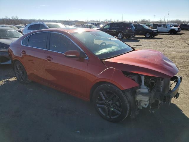 3KPF54AD2KE068587 - 2019 KIA FORTE EX ORANGE photo 4