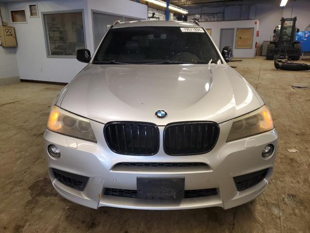 5UXWX7C56BL732218 - 2011 BMW X3 XDRIVE35I SILVER photo 5