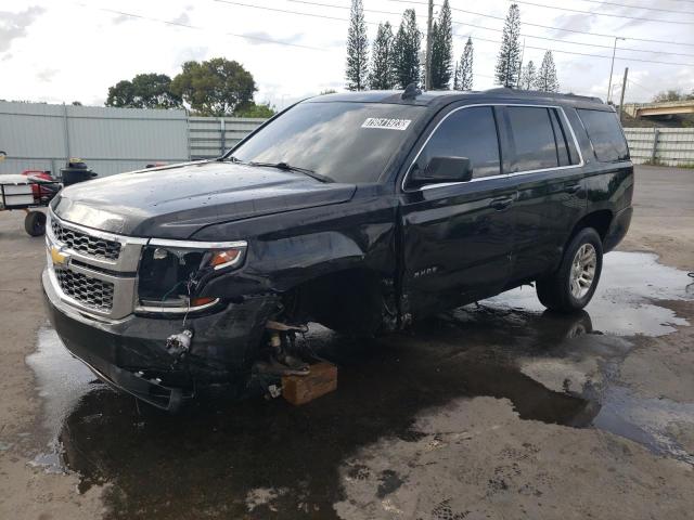 1GNSCBKC3FR548671 - 2015 CHEVROLET TAHOE C1500 LT BLACK photo 1