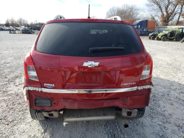 3GNAL3EK0ES547591 - 2014 CHEVROLET CAPTIVA LT RED photo 6