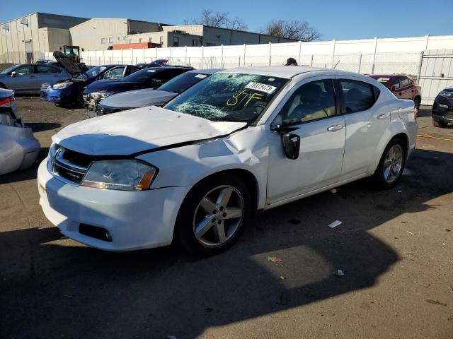 1B3BD2FB9BN587288 - 2011 DODGE AVENGER LUX WHITE photo 1