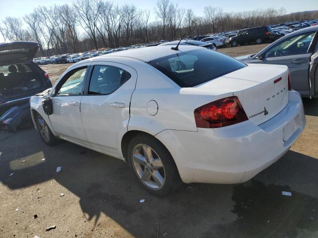 1B3BD2FB9BN587288 - 2011 DODGE AVENGER LUX WHITE photo 2