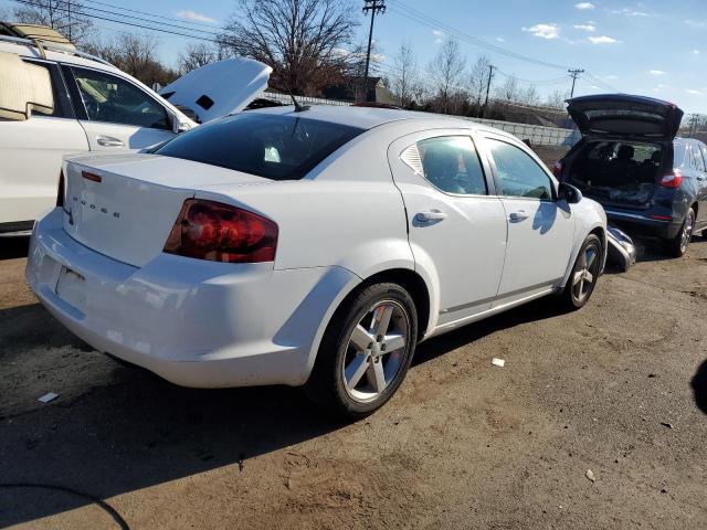 1B3BD2FB9BN587288 - 2011 DODGE AVENGER LUX WHITE photo 3