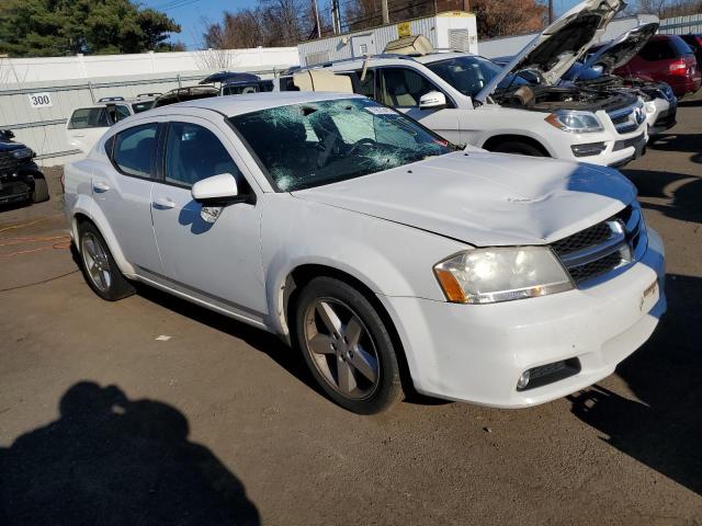 1B3BD2FB9BN587288 - 2011 DODGE AVENGER LUX WHITE photo 4