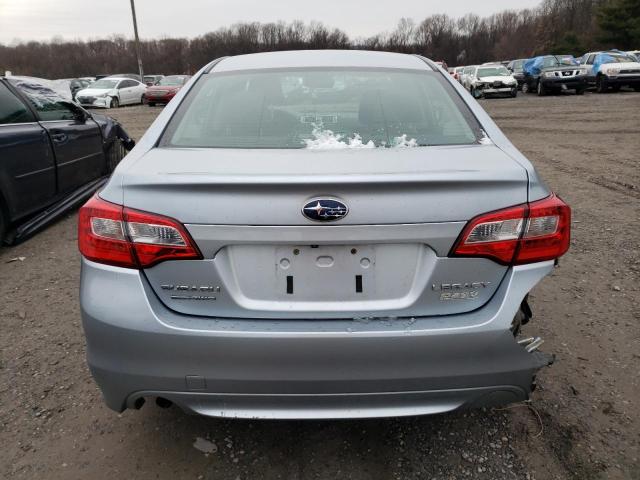 4S3BNAB60H3018199 - 2017 SUBARU LEGACY 2.5I SILVER photo 6