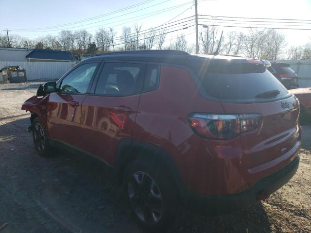 3C4NJDDB7HT607078 - 2017 JEEP COMPASS TRAILHAWK RED photo 2