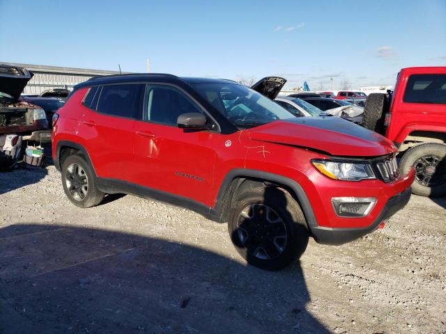 3C4NJDDB7HT607078 - 2017 JEEP COMPASS TRAILHAWK RED photo 4