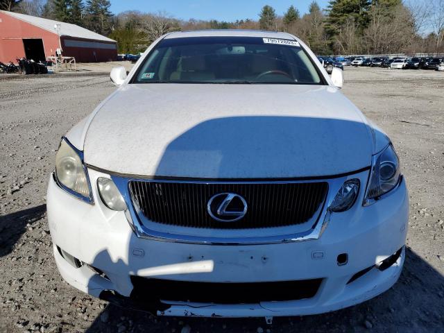 JTHCE1KS6A0025956 - 2010 LEXUS GS 350 WHITE photo 5