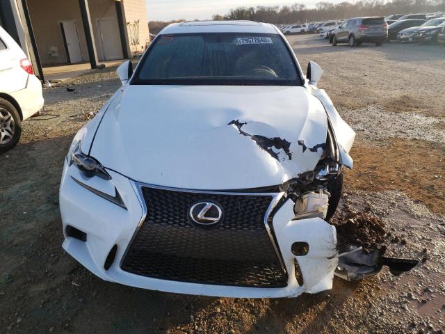 JTHBE1D24E5010745 - 2014 LEXUS IS 350 WHITE photo 5