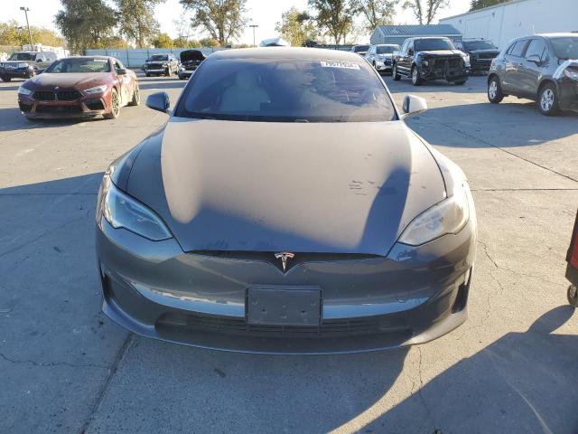 5YJSA1E53NF483508 - 2022 TESLA MODEL S SILVER photo 5