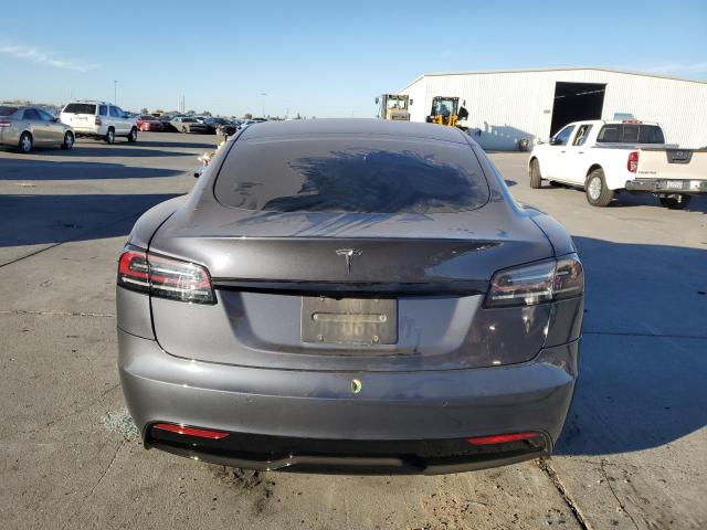 5YJSA1E53NF483508 - 2022 TESLA MODEL S SILVER photo 6