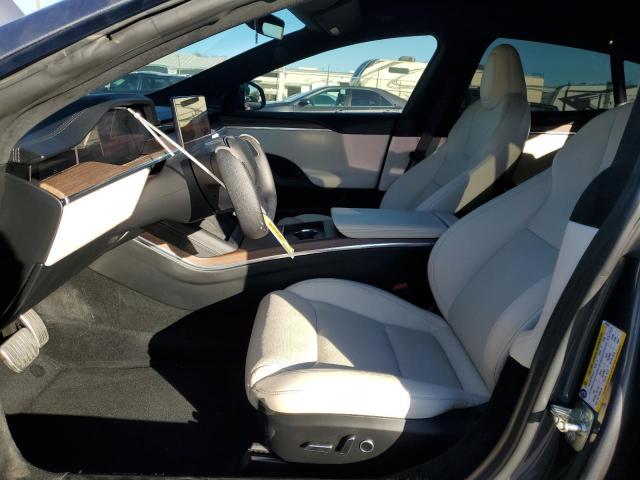 5YJSA1E53NF483508 - 2022 TESLA MODEL S SILVER photo 7