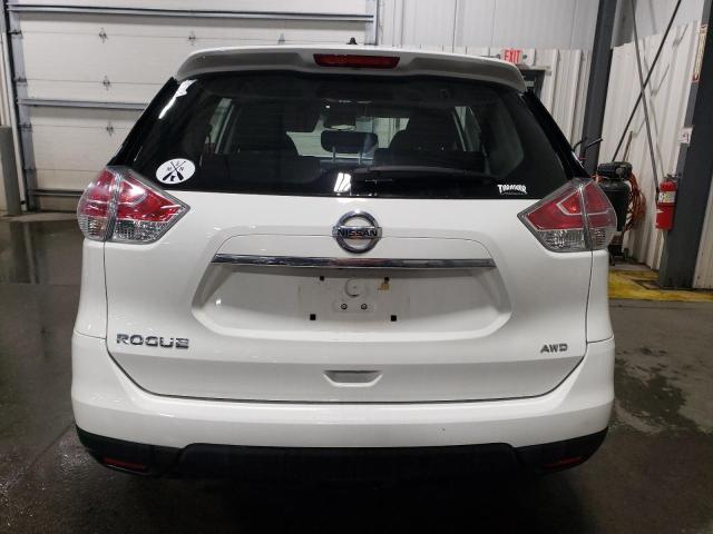 JN8AT2MV3GW150127 - 2016 NISSAN ROGUE S WHITE photo 6