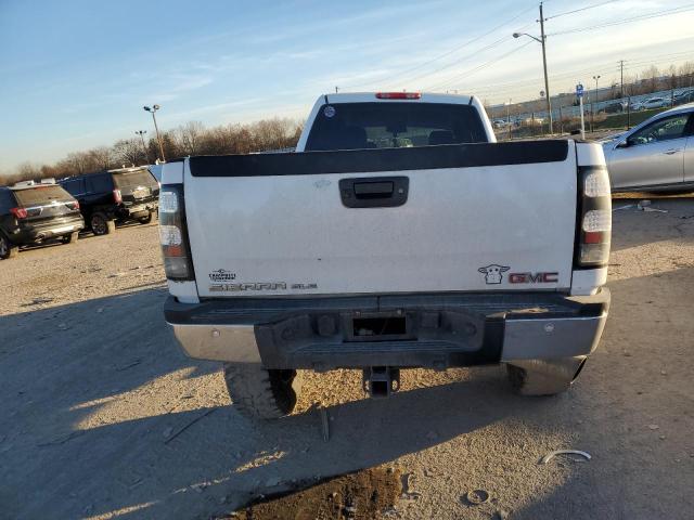 1GTHK53659F123233 - 2009 GMC SIERRA K2500 SLE WHITE photo 6