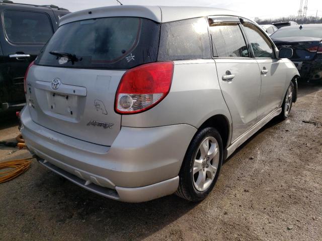 2T1KR32E34C317226 - 2004 TOYOTA COROLLA MA XR SILVER photo 3