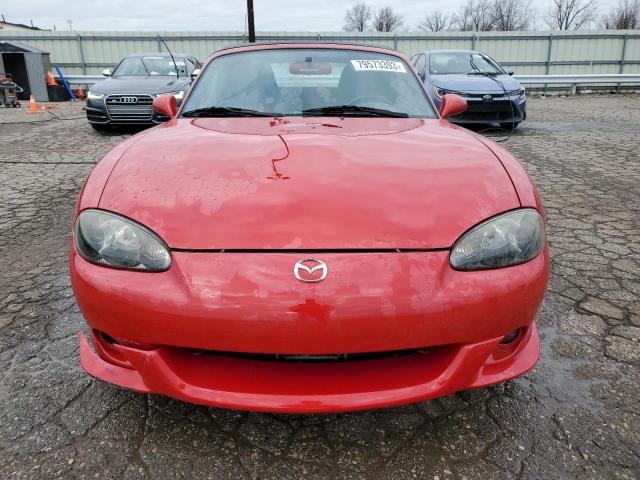 JM1NB354540408366 - 2004 MAZDA MX-5 MIATA SPEED RED photo 5