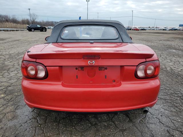 JM1NB354540408366 - 2004 MAZDA MX-5 MIATA SPEED RED photo 6