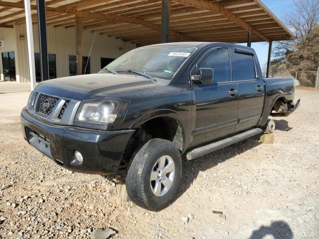 1N6BA0EK8CN315701 - 2012 NISSAN TITAN S BLACK photo 1