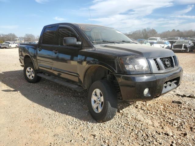 1N6BA0EK8CN315701 - 2012 NISSAN TITAN S BLACK photo 4