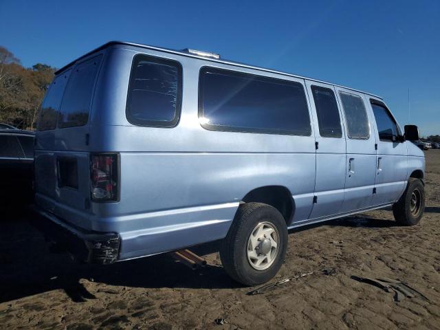 1FBJS31GXSHB77126 - 1995 FORD ECONOLINE E350 SUPER DUTY BLUE photo 3