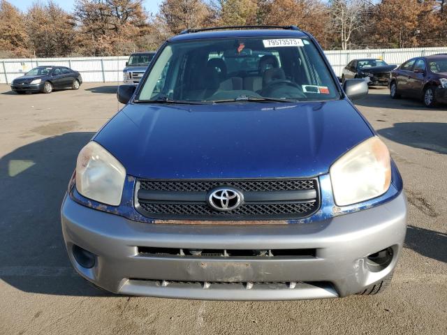 JTEHD20V540022205 - 2004 TOYOTA RAV4 BLUE photo 5