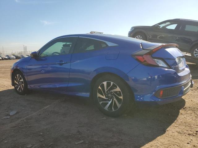 2HGFC4B01JH305673 - 2018 HONDA CIVIC LX BLUE photo 2