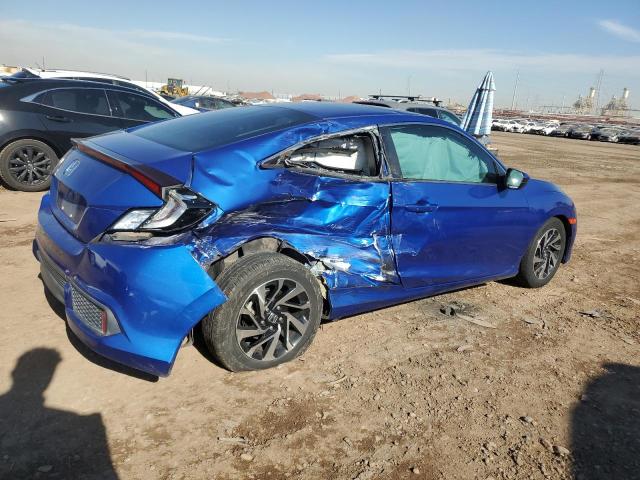 2HGFC4B01JH305673 - 2018 HONDA CIVIC LX BLUE photo 3