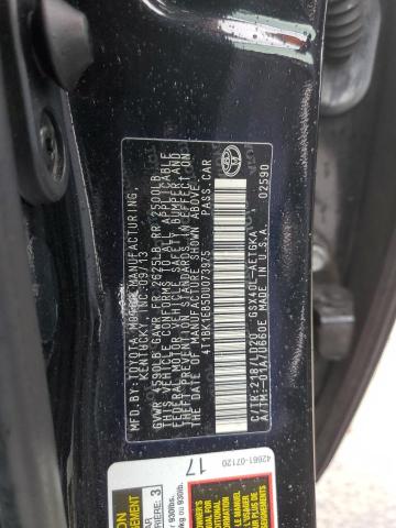 4T1BK1EB5DU073975 - 2013 TOYOTA AVALON BASE 蓝色 照片 12