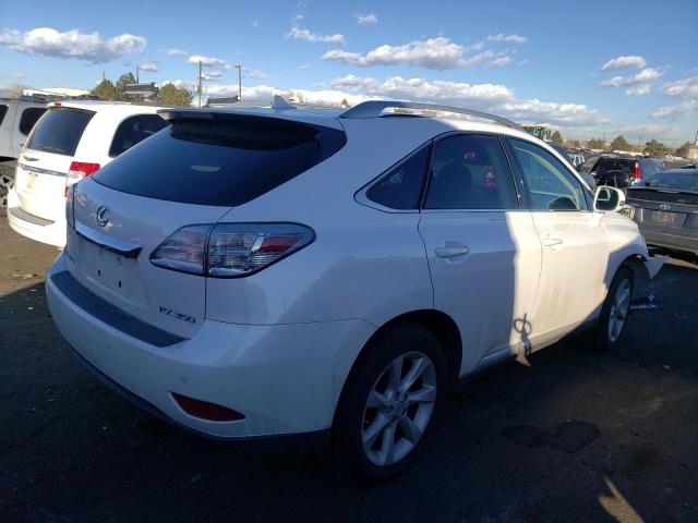 2T2BK1BA6AC054789 - 2010 LEXUS RX 350 WHITE photo 3