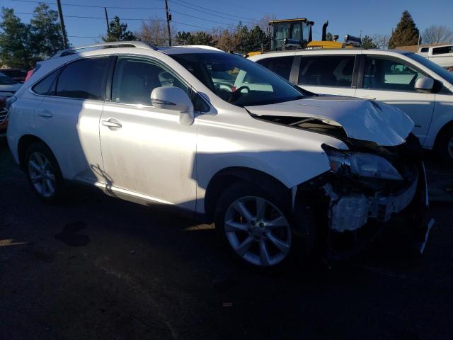 2T2BK1BA6AC054789 - 2010 LEXUS RX 350 WHITE photo 4