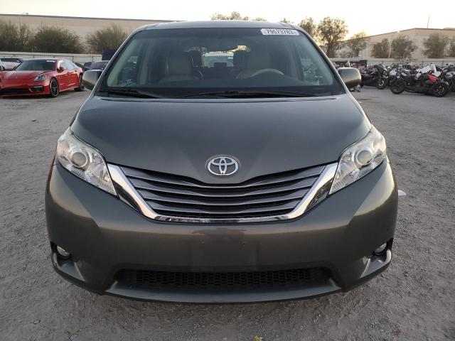 5TDYK3DC5BS097229 - 2011 TOYOTA SIENNA XLE GREEN photo 5