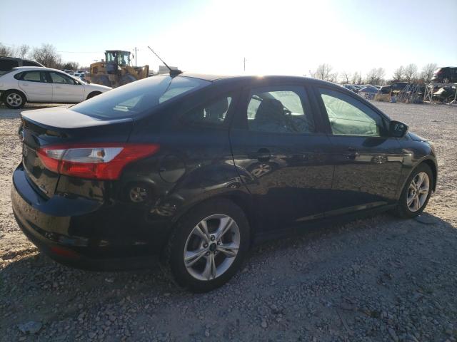 1FADP3F24EL200771 - 2014 FORD FOCUS SE BLACK photo 3