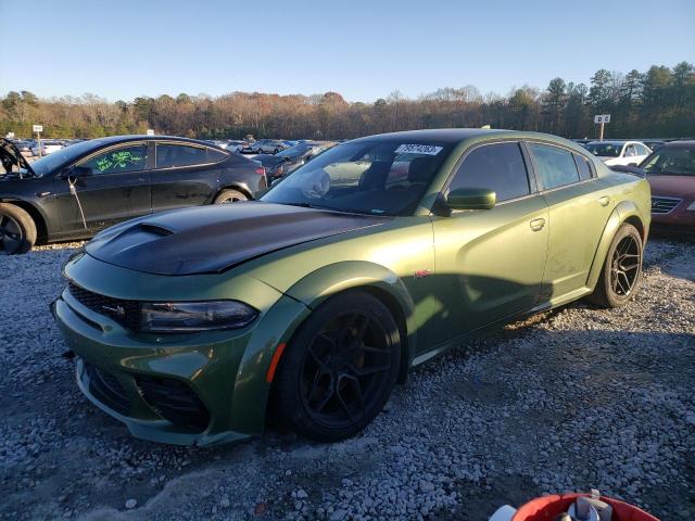 2C3CDXGJ5MH550728 - 2021 DODGE CHARGER SCAT PACK GREEN photo 1