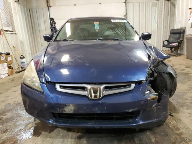 1HGCM568X5A145187 - 2005 HONDA ACCORD EX BLUE photo 5