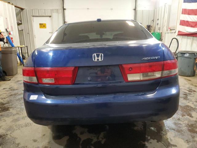 1HGCM568X5A145187 - 2005 HONDA ACCORD EX BLUE photo 6