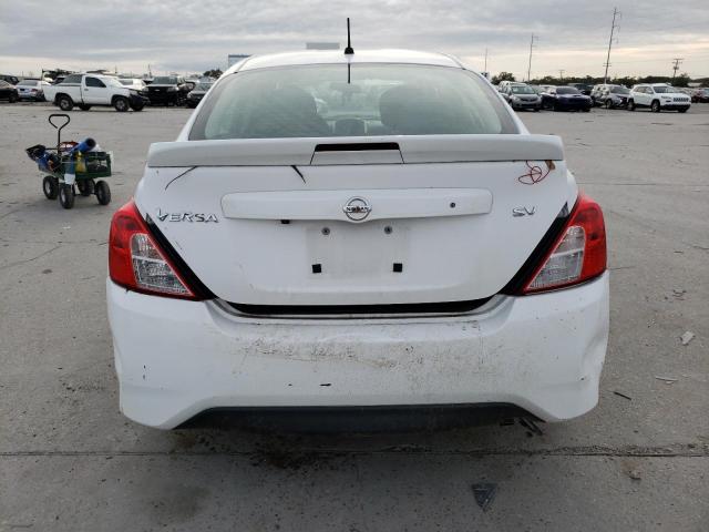 3N1CN7AP5KL822403 - 2019 NISSAN VERSA S WHITE photo 6