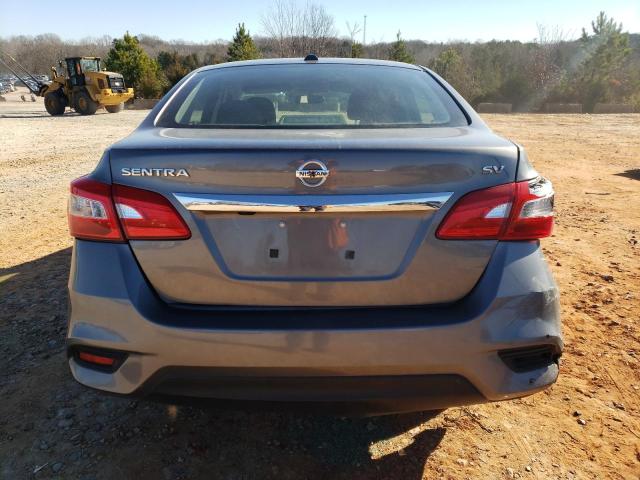 3N1AB7AP1HY243517 - 2017 NISSAN SENTRA S GRAY photo 6