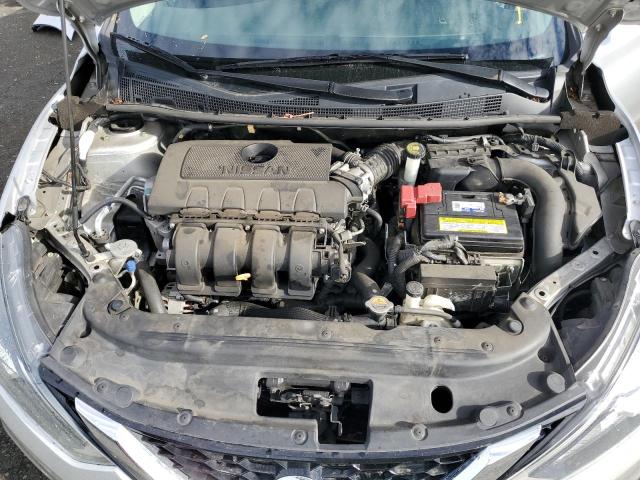 3N1AB7AP3HY387747 - 2017 NISSAN SENTRA S SILVER photo 11