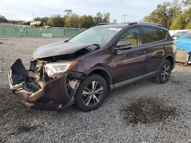 2T3WFREV5JW488134 - 2018 TOYOTA RAV4 ADVENTURE PURPLE photo 1