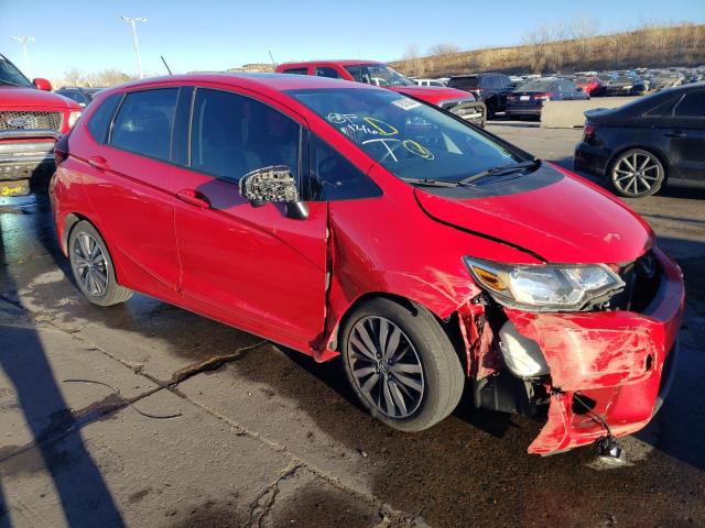 3HGGK5H85FM738772 - 2015 HONDA FIT EX RED photo 4