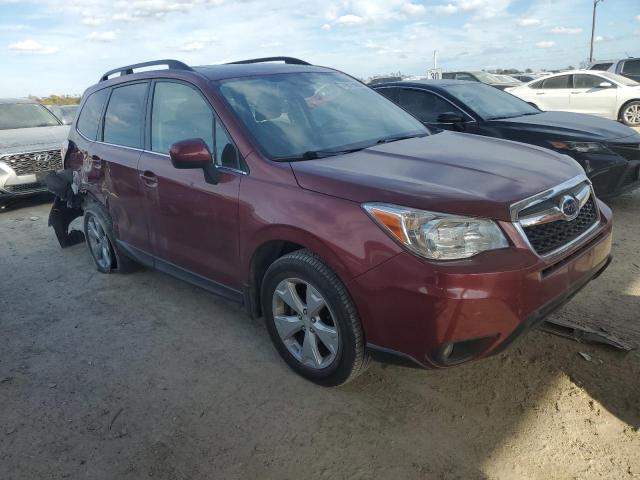 JF2SJARC6GH453660 - 2016 SUBARU FORESTER 2.5I LIMITED BURGUNDY photo 4