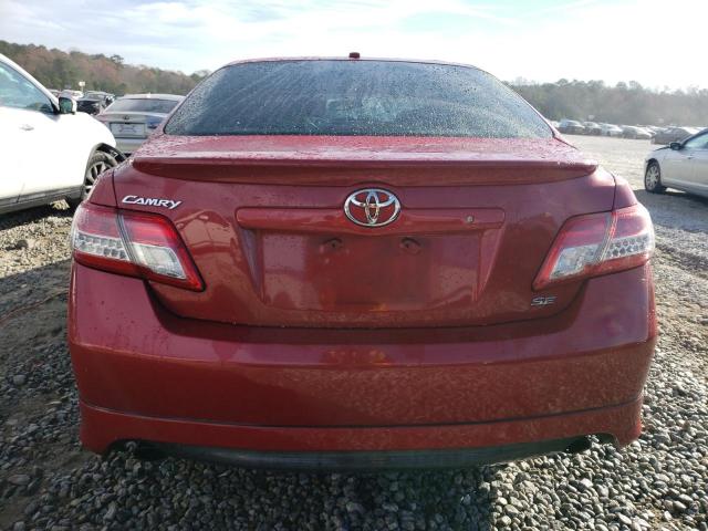 4T1BF3EKXBU652117 - 2011 TOYOTA CAMRY BASE RED photo 6