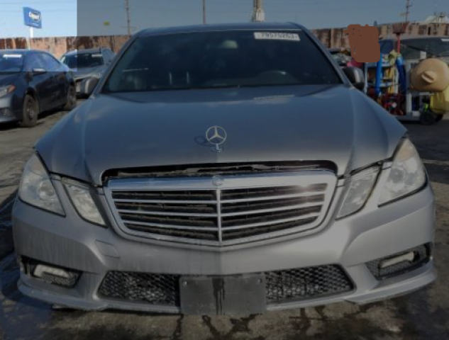 WDDHF5GBXBA366556 - 2011 MERCEDES-BENZ E 350 GRAY photo 5