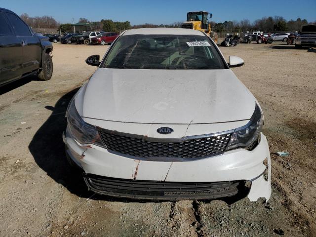 5XXGU4L30HG128183 - 2017 KIA OPTIMA EX WHITE photo 5